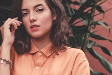 women wearing pink shirt